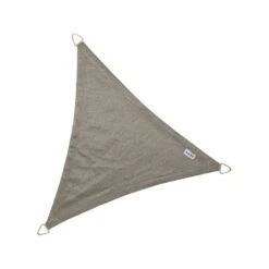 Nesling Coolfit Sonnensegel 3-Eck 360x360 Cm HDPE Grau -Garten Leben 1108253 3