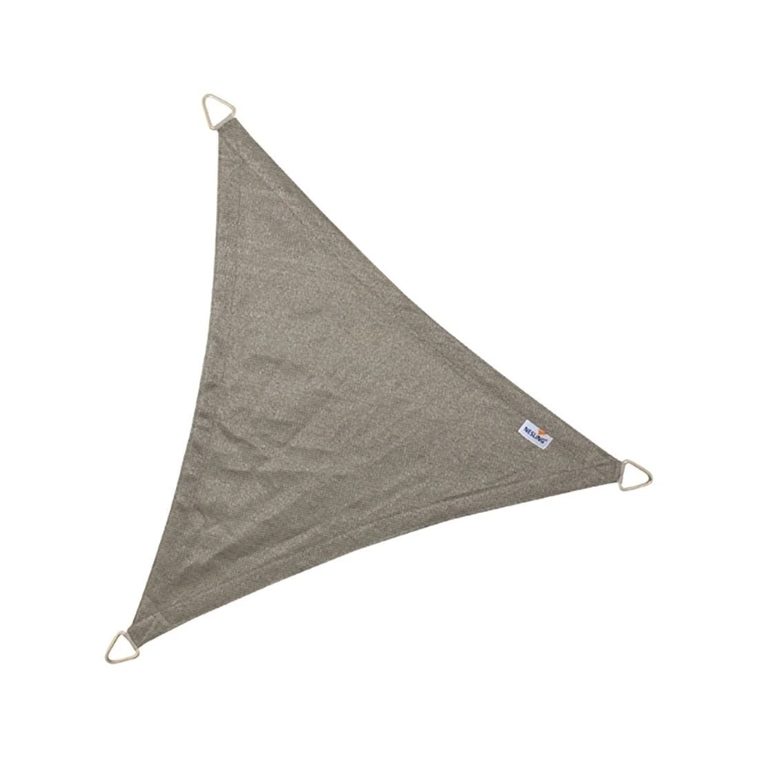 Nesling Coolfit Sonnensegel 3-Eck 500x500x500 Cm HDPE Grau 5 Nesling Coolfit Sonnensegel 3-Eck 500x500x500 Cm HDPE Grau – Bild 3
