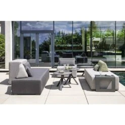 Stern Freddie Beistelltisch Aluminium/Silverstar 2.0 Anthrazit/Smoky -Garten Leben 1115942 3