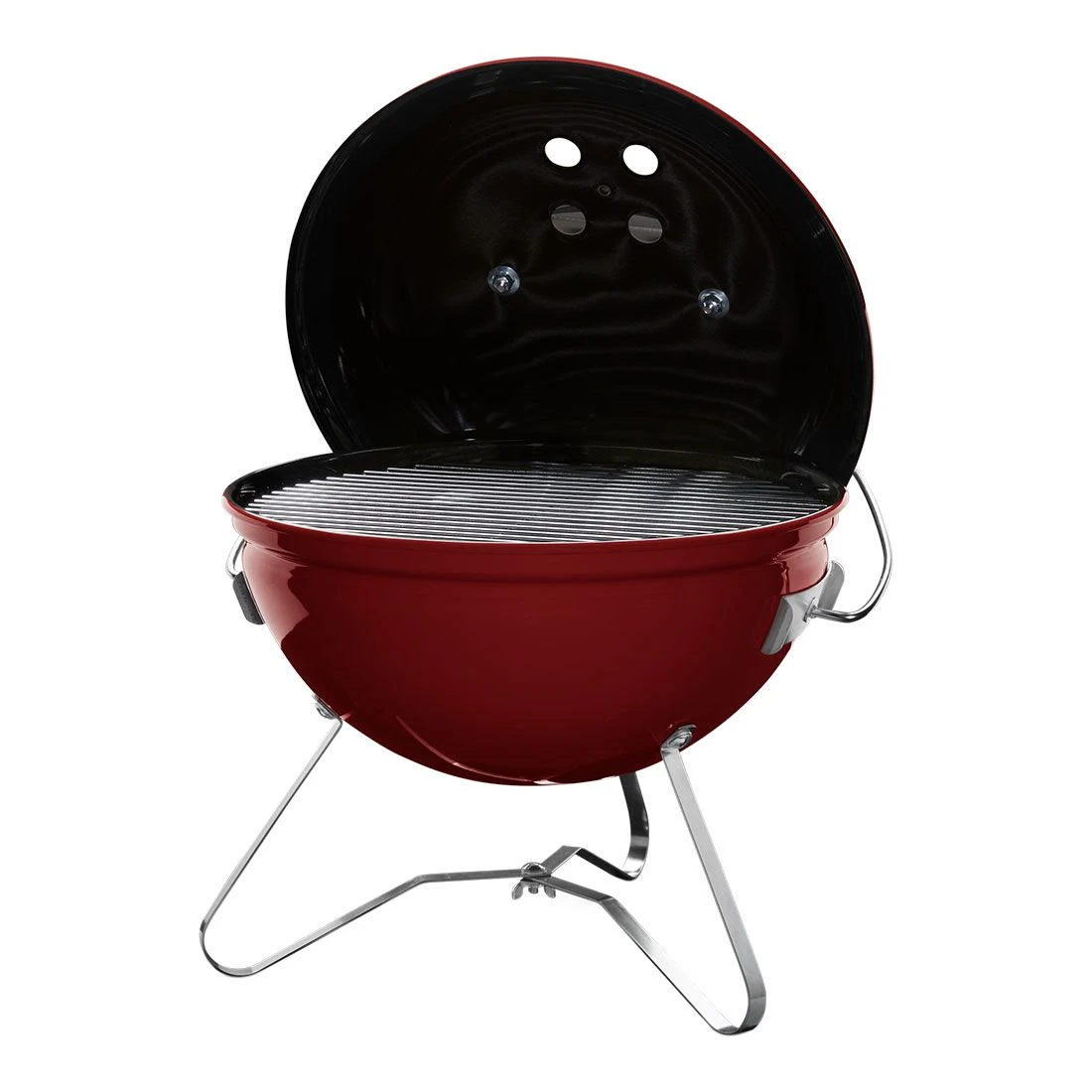 Weber Smokey Joe Premium Kugelgrill Crimson 4 Weber Smokey Joe Premium Kugelgrill Crimson – Bild 2