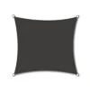 Siena Garden Solino Sonnensegel Quadratisch 360 Cm HDPE Grau -Garten Leben 1119539 1