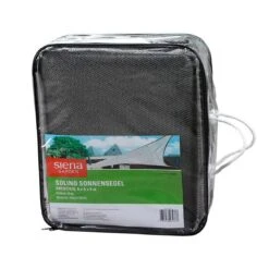 Siena Garden Solino Sonnensegel 3-eckig 500 Cm HDPE Grau -Garten Leben 1119649 2