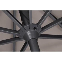 Siena Garden Avio Schirm Ø300 Cm Aluminium Anthrazit/Taupe -Garten Leben 1119704 13