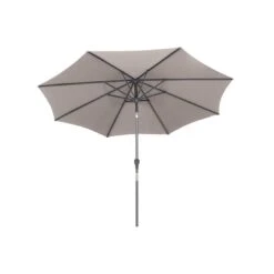 Siena Garden Avio Schirm Ø300 Cm Aluminium Anthrazit/Taupe -Garten Leben 1119704 3