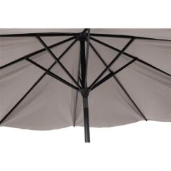 Siena Garden Avio Schirm Ø300 Cm Aluminium Anthrazit/Taupe -Garten Leben 1119704 8