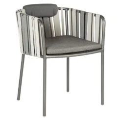 Stern Space Gartensessel Aluminium/Gurtbespannung Anthrazit/Seidengrau