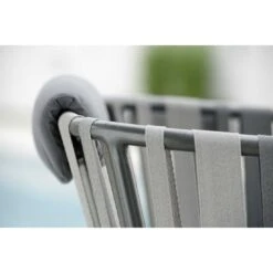 Stern Space Gartensessel Aluminium/Gurtbespannung Anthrazit/Seidengrau -Garten Leben 1132442 6