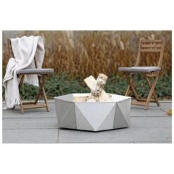 SvenskaV Junda Feuerschale 75x75 Cm Edelstahl -Garten Leben 1157434 7