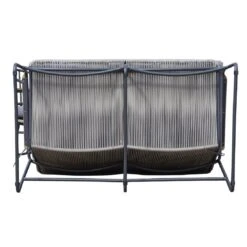 OUTLIV. Maranello Gartensofa Stahl/Rope Schwarz/Grau 11 OUTLIV. Maranello Gartensofa Stahl/Rope Schwarz/Grau -Garten Leben 1169743 3