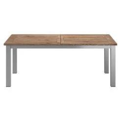 OUTLIV. Tampa Ausziehtisch 200/260x100 Edelstahl/Teak Teak Recycelt -Garten Leben 1177300 5