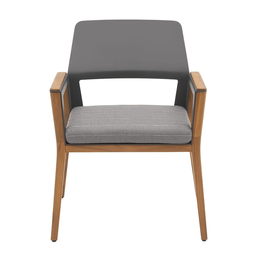 OUTLIV. Sheldon Gartensessel Teak/Aluminium Teak/Grau 4 OUTLIV. Sheldon Gartensessel Teak/Aluminium Teak/Grau – Bild 2