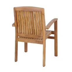 OUTLIV. Fontana Stapelsessel Teakholz Teak Natur -Garten Leben 1179577 4