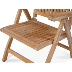 OUTLIV. Fontana Klappsessel Teakholz Teak Natur -Garten Leben 1179610 4