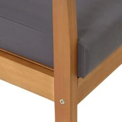 Siena Garden Tavira Loungeset 4-tlg. Eukalyptus/Polyester Natur/Anthrazit -Garten Leben 1184791 8