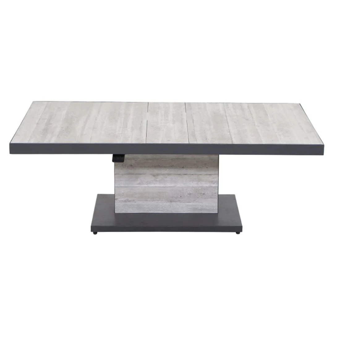 Siena Garden Bellani Gartentisch 140x85 Cm Aluminium/Keramik Anthrazit/Pinie 4 Siena Garden Bellani Gartentisch 140x85 Cm Aluminium/Keramik Anthrazit/Pinie – Bild 2