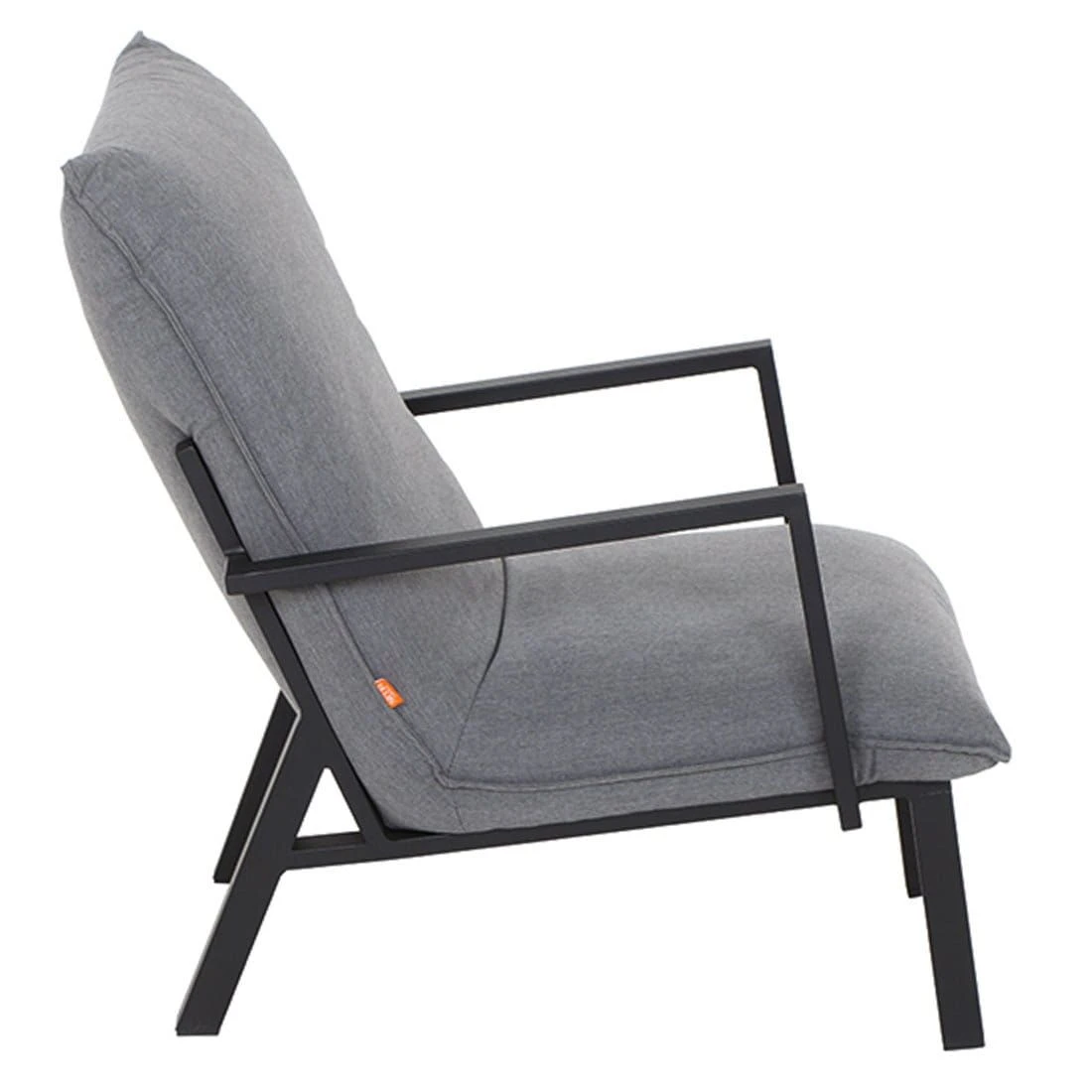 Siena Garden Rockford Loungesessel Inkl. Hocker Sunbrella® Anthrazit/Dunkelgrau 5 Siena Garden Rockford Loungesessel Inkl. Hocker Sunbrella® Anthrazit/Dunkelgrau – Bild 3