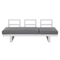 Siena Garden Avenia Loungebank 3-Sitzer Aluminium/Polypropylen Weiß Matt/Grau 30 Siena Garden Avenia Loungebank 3-Sitzer Aluminium/Polypropylen Weiß Matt/Grau -Garten Leben 1186914 12