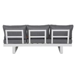 Siena Garden Avenia Loungebank 3-Sitzer Aluminium/Polypropylen Weiß Matt/Grau 23 Siena Garden Avenia Loungebank 3-Sitzer Aluminium/Polypropylen Weiß Matt/Grau -Garten Leben 1186914 5