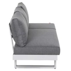 Siena Garden Avenia Loungebank 3-Sitzer Aluminium/Polypropylen Weiß Matt/Grau 25 Siena Garden Avenia Loungebank 3-Sitzer Aluminium/Polypropylen Weiß Matt/Grau -Garten Leben 1186914 7