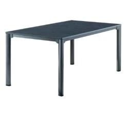 Kettler Basic Plus Gartenmöbelset 5-tlg. Tisch 165x95cm Anthrazit -Garten Leben 1188267 3