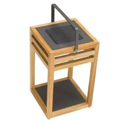 OUTLIV. Solarstehleuchte Teak Teak -Garten Leben 1188696 7