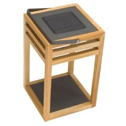 OUTLIV. Solarstehleuchte Teak Teak -Garten Leben 1188696 8