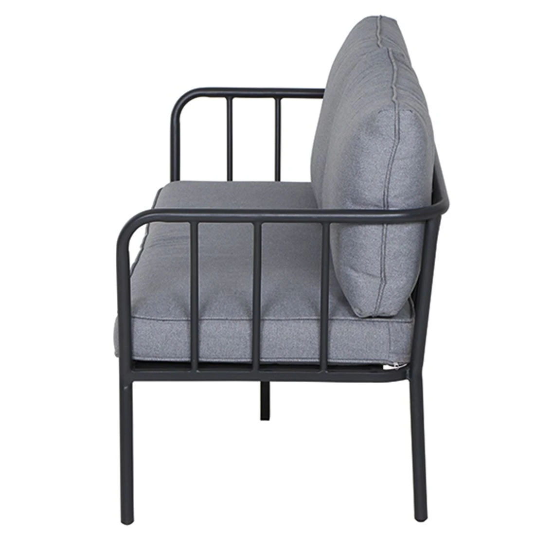 Siena Garden Casita Loungeset 4-tlg. Aluminium/Ranotex Anthrazit/Hellgrau 8 Siena Garden Casita Loungeset 4-tlg. Aluminium/Ranotex Anthrazit/Hellgrau – Bild 6