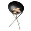 Höfats BOWL Feuerschale Mit Dreibein Stahl/Edelstahl Schwarz -Garten Leben 1194427 1