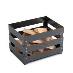 Höfats CRATE Feuerkorb Corten-Stahl Schwarz -Garten Leben 1194504 3