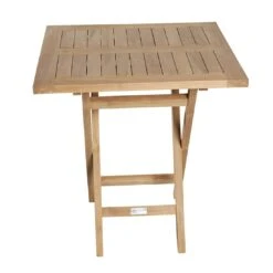 LC Garden Riva Gartentisch 80x80cm Teak Teak