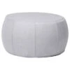 Stern Pouf Hocker Groß Outdoorstoff Hellgrau Meliert -Garten Leben 1198167 1