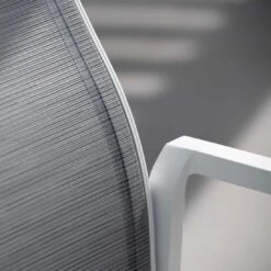 Stern Kari Stapelsessel Aluminium/Textilene Weiß/Silber 11 Stern Kari Stapelsessel Aluminium/Textilene Weiß/Silber -Garten Leben 1200048 3