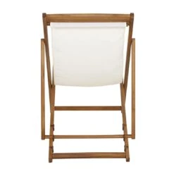 Siena Garden Aviro Liegestuhl Akazie/Polyester Natur/Ecru -Garten Leben 1204448 4