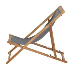 Siena Garden Aviro Beachliege Akazie/Polyester Natur/Grau -Garten Leben 1204459 3 1