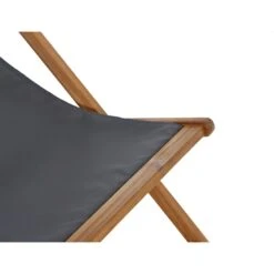 Siena Garden Aviro Beachliege Akazie/Polyester Natur/Grau -Garten Leben 1204459 7 1