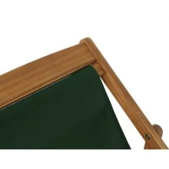 Siena Garden Aviro Liegestuhl Akazie/Polyester Natur/Grün -Garten Leben 1204470 6