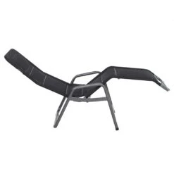 Siena Garden Fano Kippliege Stahl/Polyester Anthrazit/Schwarz -Garten Leben 1204745 5