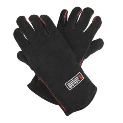 Weber Leder-Grillhandschuhe 1 Paar Schwarz