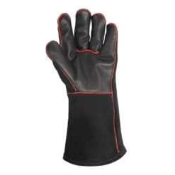 Weber Leder-Grillhandschuhe 1 Paar Schwarz -Garten Leben 1205185 4