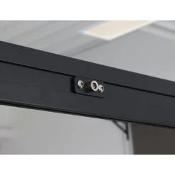 Siena Garden Waikiki Loungebett Inkl. Dach Aluminium/Textil Anthrazit/Hellgrau -Garten Leben 1210696 10