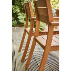 Siena Garden Narona Stapelsessel Eukalyptus Natur 19 Siena Garden Narona Stapelsessel Eukalyptus Natur -Garten Leben 1210949 9