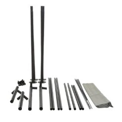 Siena Garden Levino Gartenpavillon 300x400cm Stahl/Polyester Anthrazit/Hellgrau 8 Siena Garden Levino Gartenpavillon 300x400cm Stahl/Polyester Anthrazit/Hellgrau -Garten Leben 1211631 2