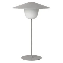 Blomus Ani Lamp Large Mobile LED-Leuchte Aluminium Satellite