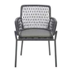 Musterring London Gartensessel Aluminium/Kordelflechtung Anthrazit/Grau -Garten Leben 1214084 4