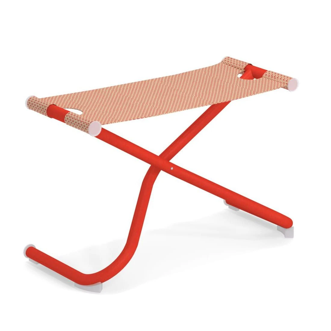 Emu Snooze Fußauflage Stahl/Textilene Rot/Orange 3 Emu Snooze Fußauflage Stahl/Textilene Rot/Orange