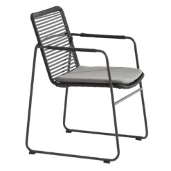 4Seasons Elba Stapelsessel Edelstahl/Rope Anthrazit 7 4Seasons Elba Stapelsessel Edelstahl/Rope Anthrazit -Garten Leben 1219870 2