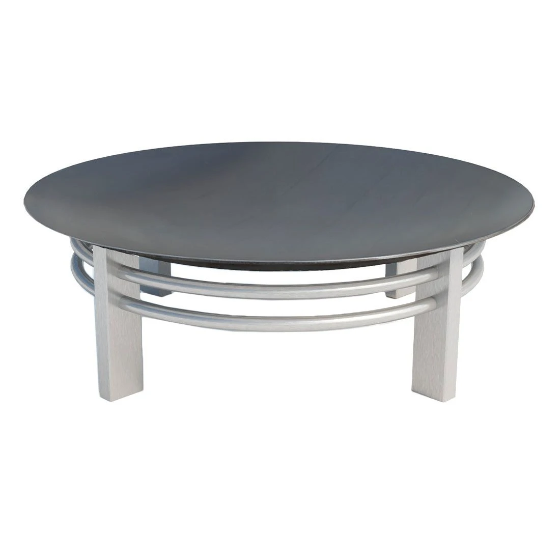 SvenskaV Nova Super XXL Feuerschale Ø80x30cm Edelstahl/Rohstahl Edelstahl/Schwarz 3 SvenskaV Nova Super XXL Feuerschale Ø80x30cm Edelstahl/Rohstahl Edelstahl/Schwarz