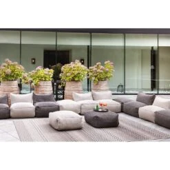 ROOLF Living Ziggy Outdoorteppich 180x280cm Anthrazit/Beige -Garten Leben 1233994 4