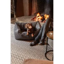 ROOLF Living Ziggy Outdoorteppich 230x330cm Anthrazit/Beige -Garten Leben 1234005 2