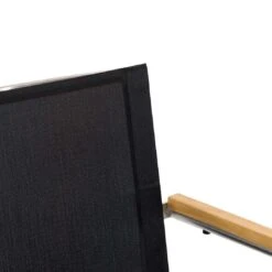 OUTLIV. Maui Freischwinger Edelstahl/Textilene Edelstahl/Schwarz -Garten Leben 1246435 6